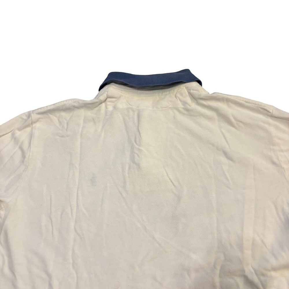 Polo Ralph Lauren Mens Fishing Graphic Paint Splatter Polo Shirt White XL - Picture 5 of 7